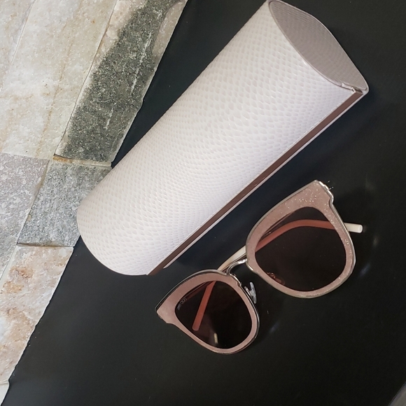 JIMMY CHOO Niles Oversize Cat Eye Sunglasses - Picture 11 of 12